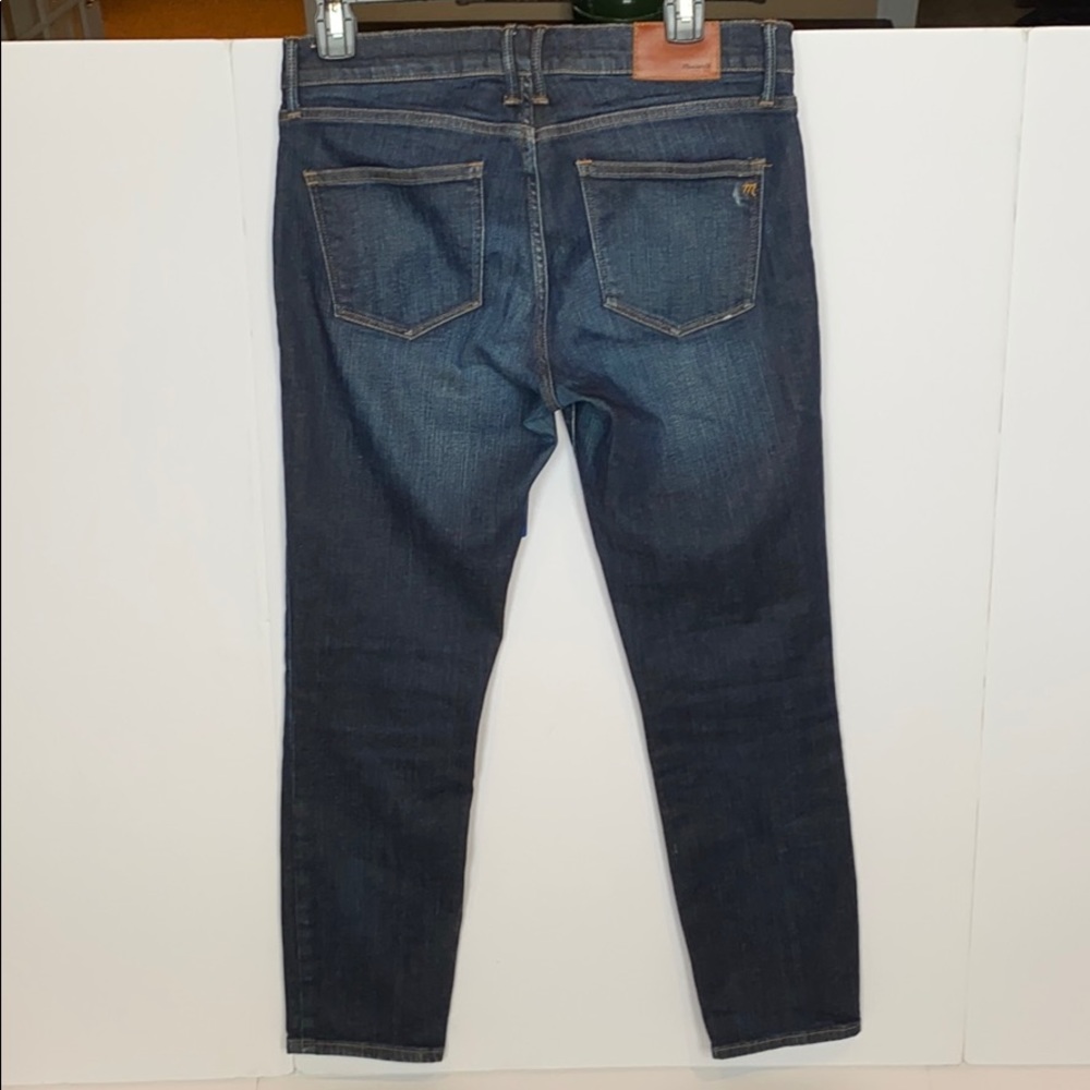 Madewell skinny skinny crop jeans